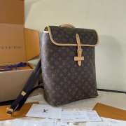 Uubags Louis Vuitton M29295 Flaneur Backpack Monogram/Yellow 30x39x13.5cm - 6