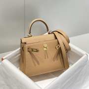 Uubags Hermès Chai Epsom Mini Kelly 20 II Gold Hardware 20cm - 4