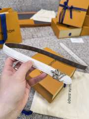 Uubags Louis Vuitton Pretty LV 2cm Double-Sided Belt Monogram 01 - 2