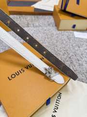 Uubags Louis Vuitton Pretty LV 2cm Double-Sided Belt Monogram 01 - 5