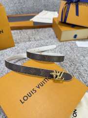 Uubags Louis Vuitton Pretty LV 2cm Double-Sided Belt Monogram 02 - 5