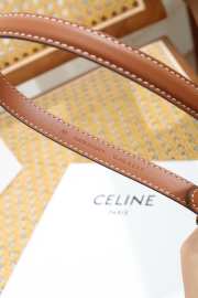 Uubags Celine Maison Belt 1.3cm In Taurillon Leather Brown 01 - 4