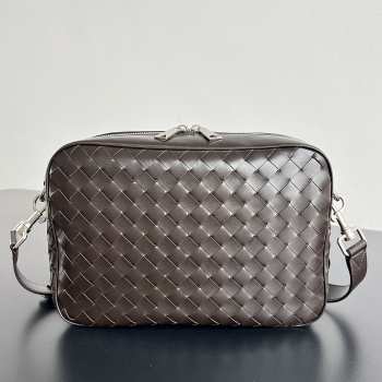 Uubags Bottega Veneta Intrecciato Camera Bag In Fondant 29x19.5x7.5cm