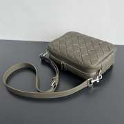 Uubags Bottega Veneta Intrecciato Camera Bag In Khaki 29x19.5x7.5cm - 6