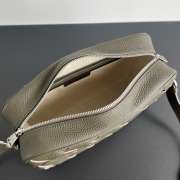 Uubags Bottega Veneta Intrecciato Camera Bag In Khaki 29x19.5x7.5cm - 5