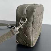 Uubags Bottega Veneta Intrecciato Camera Bag In Khaki 29x19.5x7.5cm - 4