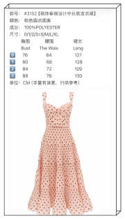Uubags Zimmermann Pleated Draped Midi Dress In Pink Dot - 6