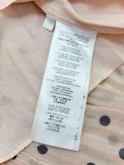 Uubags Zimmermann Pleated Draped Midi Dress In Pink Dot - 3