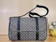Uubags Louis Vuitton Monogram Mini Lin Sac a Langer Messenger Diaper Bag 43x30x20cm - 1
