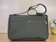 Uubags Louis Vuitton Mini Lin Sac Maman Messenger Diaper Bag Khaki 43x30x20cm - 5