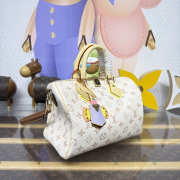 Uubags Louis Vuitton M2A038 Speedy Bandoulière 25 Monogram Dune 26x19x15cm - 5