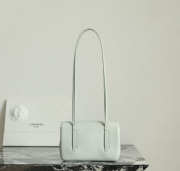 Uubags Chanel mini clutch with leather strap in plight green 11.5x17x5cm - 4