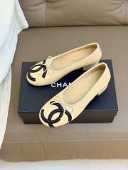 Uubags Chanel Ballet Shoes In Lambskin Beige 3.5cm - 6