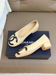 Uubags Chanel Ballet Shoes In Lambskin Beige 3.5cm - 4