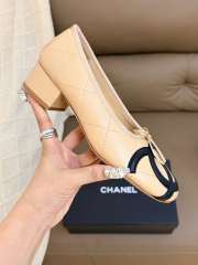 Uubags Chanel Ballet Shoes In Lambskin Beige 3.5cm - 3