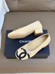 Uubags Chanel Ballet Shoes In Lambskin Beige 3.5cm - 2