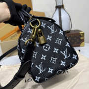 Uubags Louis Vuitton M2A407 Speedy P9 Bandoulière 25 Bag Monogram Firefly Calfskin Leather 25x15x15cm - 4