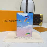 Uubags Louis Vuitton M28811 Pocket Organizer Gradiant Blue Pink 7.5x11.1x1cm - 1