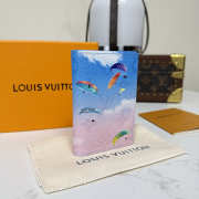 Uubags Louis Vuitton M28811 Pocket Organizer Gradiant Blue Pink 7.5x11.1x1cm - 6