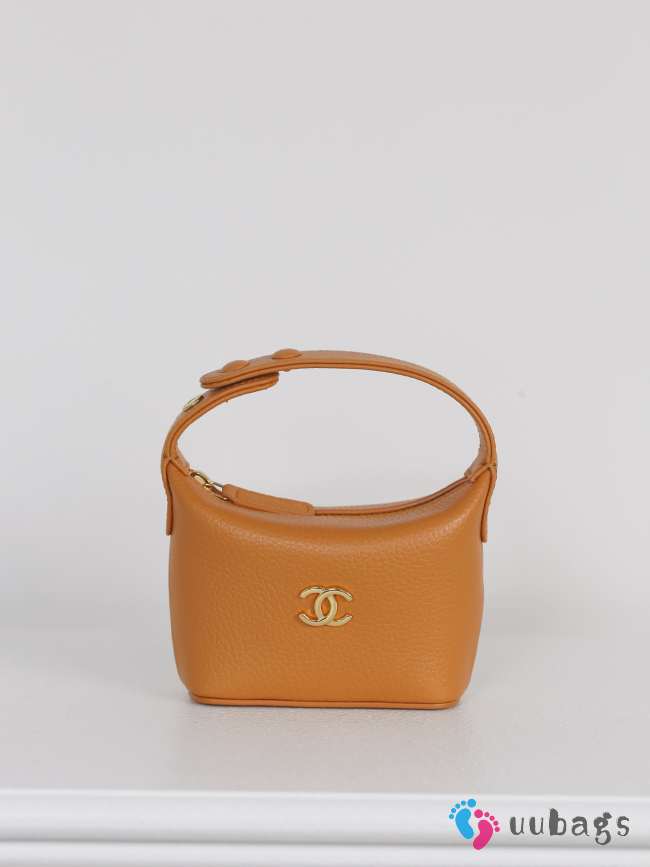 Uubags Chanel Mini Bag Charm Coco Beach In Orange 11x11x4cm - 1