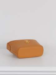 Uubags Chanel Mini Bag Charm Coco Beach In Orange 11x11x4cm - 4
