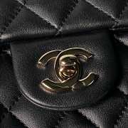 Uubags Chanel Mini Classic Handbag In Lambskin Black 13.5x17x8cm - 6