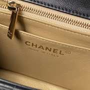 Uubags Chanel Mini Classic Handbag In Lambskin Black 13.5x17x8cm - 4