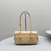 Uubags Miu Miu Arcadie leather bag in sand beige 11.5x24x5cm - 2