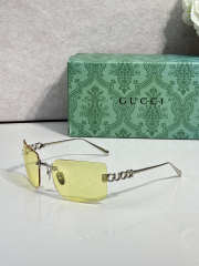 Uubags Gucci Frameless square sunglasses 61-20-105mm - 1