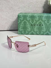 Uubags Gucci Frameless square sunglasses 61-20-105mm - 6