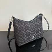 Uubags Coach Laurel Large Bag In Signature Canvas Gold/Walnut/Black 31x23x10cm - 4