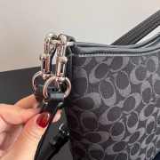 Uubags Coach Laurel Large Bag In Signature Canvas Gold/Walnut/Black 31x23x10cm - 6