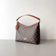 Uubags Coach Laurel Bag In Signature Canvas Gold/Walnut/Brown 28.5x24x9cm - 6