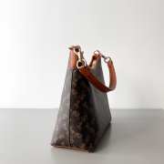 Uubags Coach Laurel Bag In Signature Canvas Gold/Walnut/Brown 28.5x24x9cm - 3