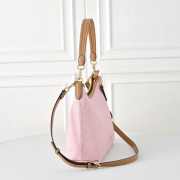 Uubags Coach Laurel Large Bag In Signature Canvas Gold/Walnut/Pink 31x23.5x10.5cm - 6