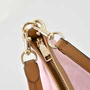 Uubags Coach Laurel Large Bag In Signature Canvas Gold/Walnut/Pink 31x23.5x10.5cm - 2