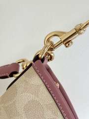 Uubags Coach Laurel Shoulder Bag In Signature Canvas With Heart Charm 31x23.5x10.5cm - 5