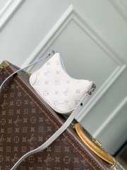 New Arrivals 2026 Louis Vuitton M29779 Boulogne Nano Bag Monogram Empreinte Pattern In Link Quartz 19x13x8cm - 1