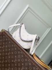 New Arrivals 2026 Louis Vuitton M29779 Boulogne Nano Bag Monogram Empreinte Pattern In Link Quartz 19x13x8cm - 5