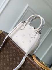 Uubags Louis Vuitton M2A086 Alma BB Bag Monogram Empreinte Pattern In Link Quartz 23.5x17.5x11.5cm - 5