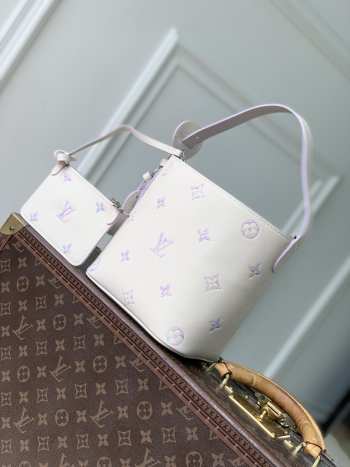Uubags Louis Vuitton M29835 All In BB Bag Monogram Empreinte Pattern In Link Quartz 16x18x12cm