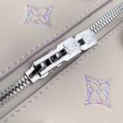 Uubags Louis Vuitton M2A099 Speedy Bandouliere 20 NV Bag Monogram Empreinte Pattern In Link Quartz 20.5x13.5x12cm - 4