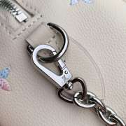 Uubags Louis Vuitton M2A099 Speedy Bandouliere 20 NV Bag Monogram Empreinte Pattern In Link Quartz 20.5x13.5x12cm - 2