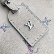 Uubags Louis Vuitton M2A369 CarryAll East West Bag Monogram Empreinte Pattern In Link Quartz 36x19x10cm - 2