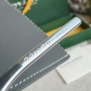 Uubags Goyard Saint-Thomas Bifold Money Clip Card Holder Goyardine Canvas Grey 11x2x9cm - 3