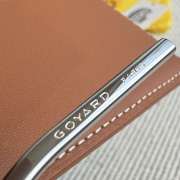 Uubags Goyard Saint-Thomas Bifold Money Clip Card Holder Goyardine Canvas Brown 11x2x9cm - 2