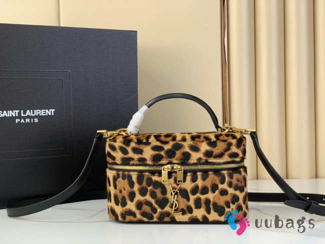 Uubags YSL small Gaby vanity bag in pony hair leather 18x11x6.5cm - 1