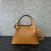 Uubags Valentino Garavani Small Soft Leather Shopping Bag In Hazelnut 25x15x17.5cm - 2