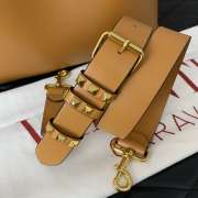 Uubags Valentino Garavani Medium Soft Leather Shopping Bag In Hazelnut 35x25x16cm - 6