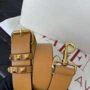 Uubags Valentino Garavani Medium Soft Leather Shopping Bag In Ivory 35x25x16cm - 5